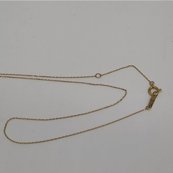 Jewelry4C Pendant Necklace 18K Pink gold Diamond - Picture 4 of 9